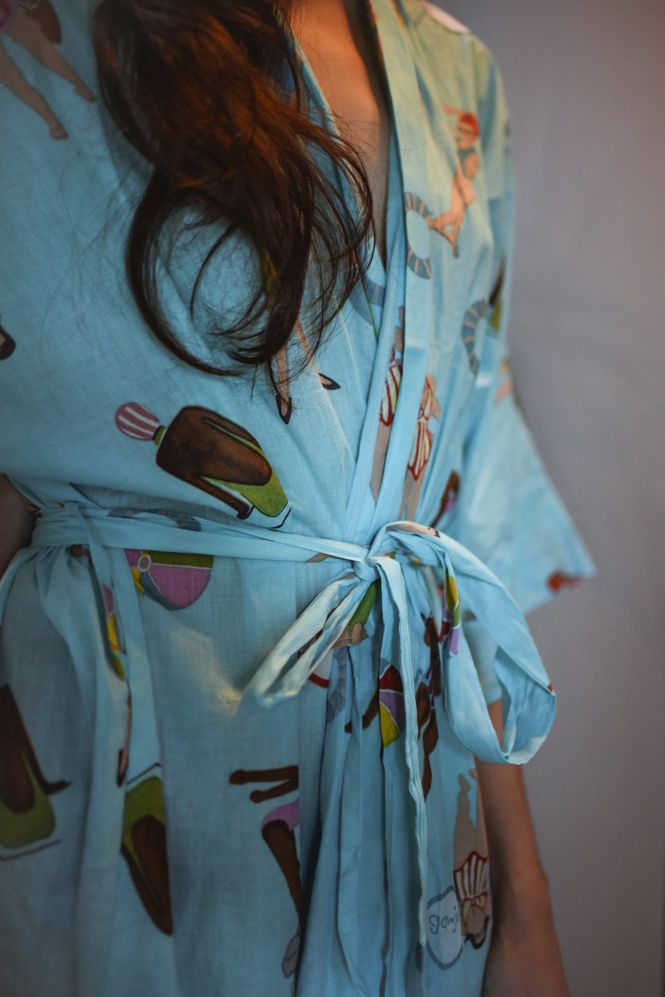 Blue Beach Robe - LIMITED EDITION - Gawjus.CapeTown