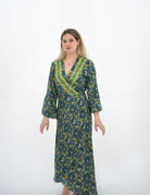 Green Wrap Dress - Gawjus.CapeTown