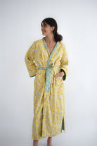 Happy Yellow Winter Robe - Gawjus.CapeTown