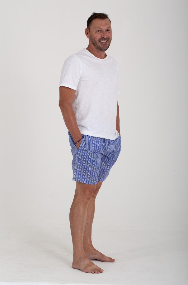 Men's Blue Alcatraz Short Pants - Gawjus.CapeTown