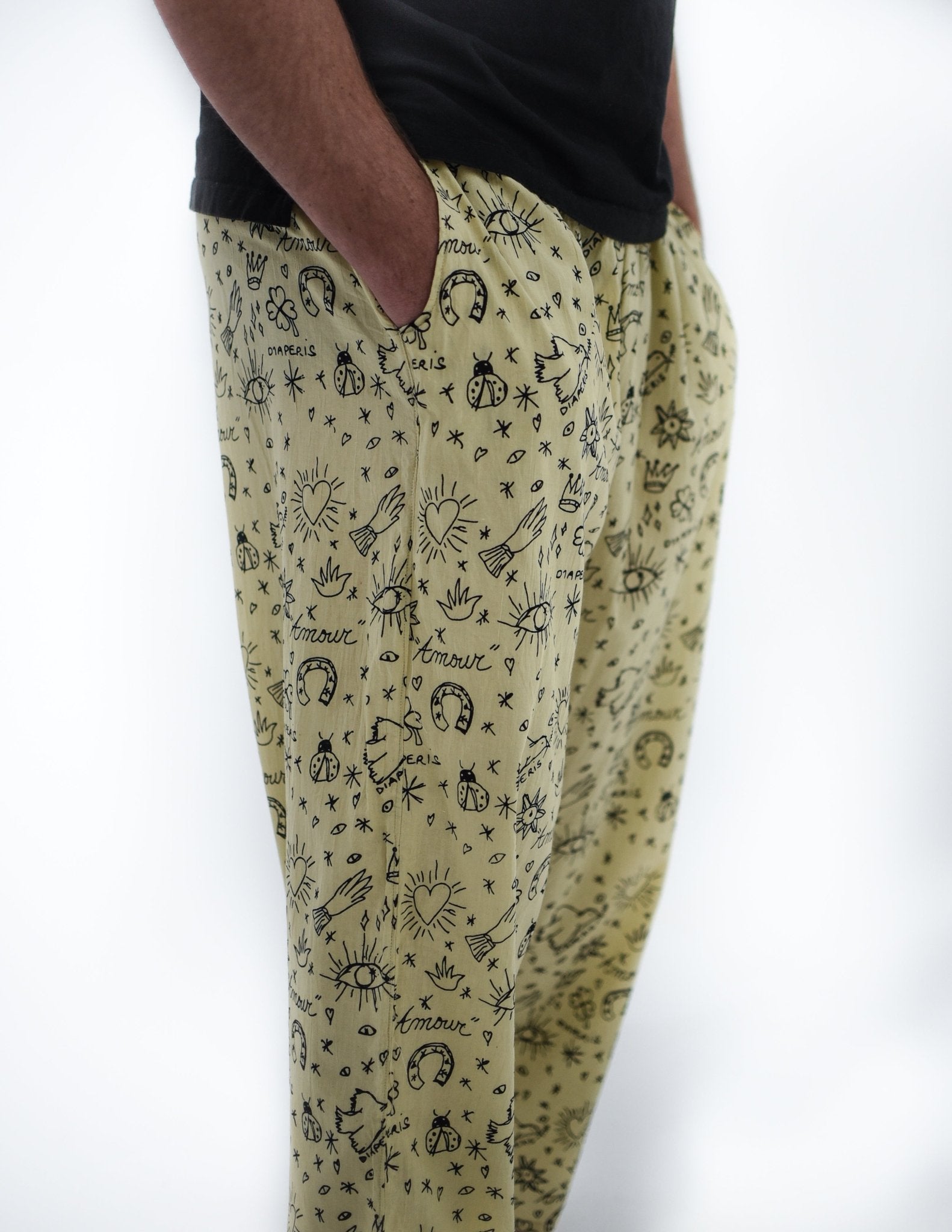 Men's Paris Print PJ Pants - Gawjus.CapeTown