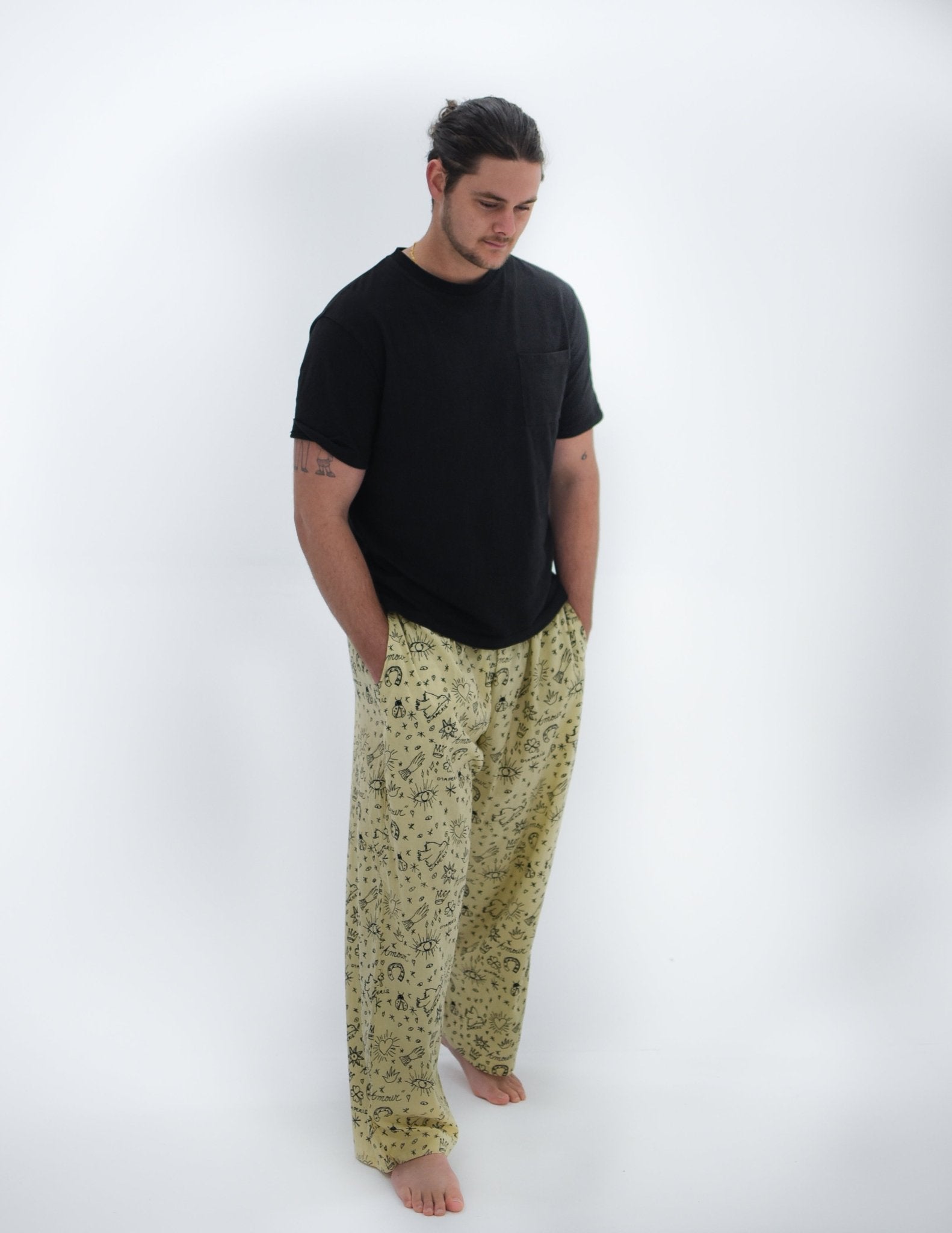 Men's Paris Print PJ Pants - Gawjus.CapeTown