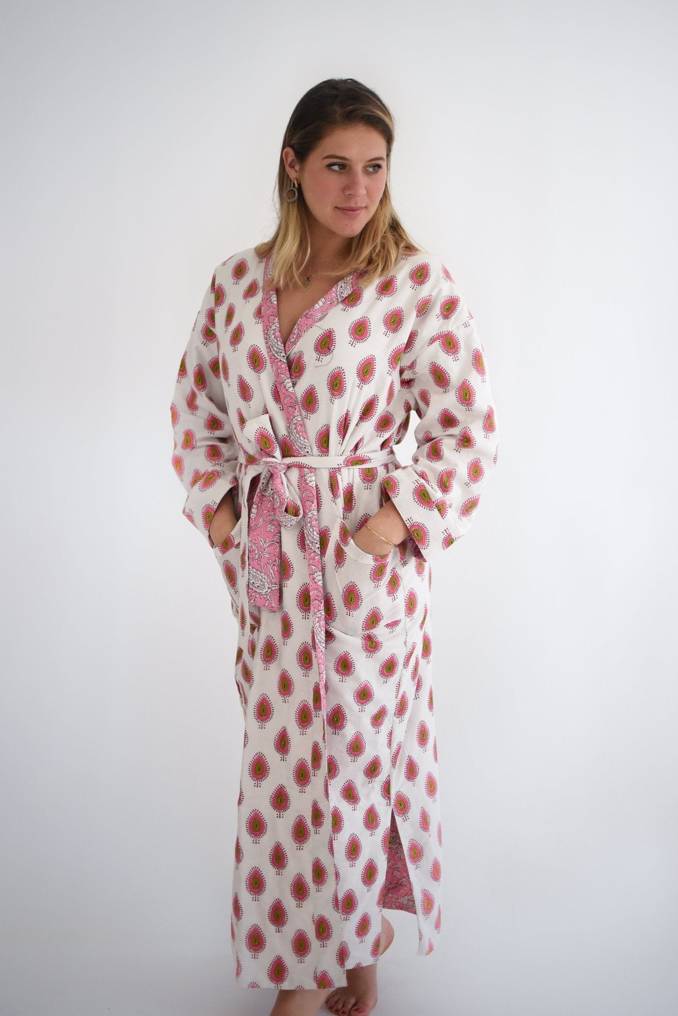 Pink Kiwi Winter Robe - Gawjus.CapeTown