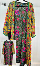 Vintage Phulkari Long Robes - Gawjus.CapeTown